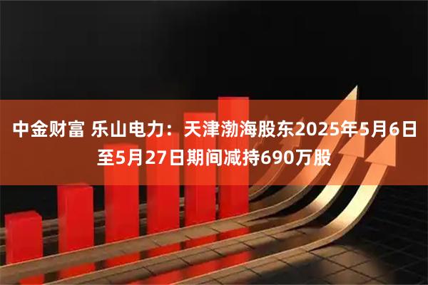 中金财富 乐山电力：天津渤海股东2025年5月6日至5月27日期间减持690万股